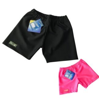 Short liso con elástico