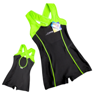 Entera deportiva short con lineas